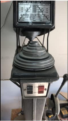 Earthtec NEW After Market BELT Craftsman 15 1/2  1/2hp motor Drill Press w/45 inch 3/16 top width - Image 3